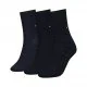 Skarpetki damskie - Zestaw prezentowy skarpety 3 pary Th Women Sock 3P Lux Giftbox Navy 701220262 001 035 (TH664-a) Tommy Hilfiger - miniaturka - grafika 1