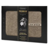 Ręczniki - KOMPLET 3 RĘCZNIKÓW VENUS EVA MINGE BEŻOWY - miniaturka - grafika 1