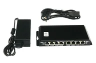 Switche - Switch PoE 8-portowy 24V/48V - miniaturka - grafika 1