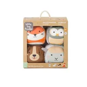 Zabawki sensoryczne - Little Big Friends 4 piłki sensoryczne DooBalls Wieś i Las - miniaturka - grafika 1