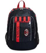 Plecaki - Plecak Double Advanced Milan Cross&Go - Z Piłką W Zestawieniu - Szkoły Podstawowe i Średnie, Czarno-Czerwony, Czarno-czerwony, Taglia unica, Nowoczesne - miniaturka - grafika 1