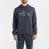 Bluzy męskie - Kappa Bluza męska Giovani niebieski niebieski S 3115QLW_G01_S - miniaturka - grafika 1