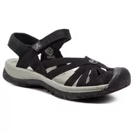 Sandały damskie - Keen Sandały Rose Sandal 1008783 Black/Neutral Grey - miniaturka - grafika 1