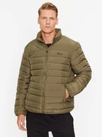 Kurtki męskie - Fila Kurtka przejściowa FAM0456 Zielony Regular Fit - miniaturka - grafika 1