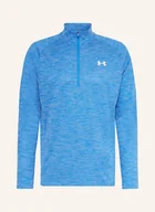 Swetry męskie - Under Armour Koszulka Z Długim Rękawem Ua Tech Textured blau - UNDER ARMOUR - miniaturka - grafika 1
