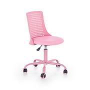 Fotele i krzesła biurowe - Fotel Obrotowy Dla Dzieci Pure Halmar Różowy - miniaturka - grafika 1