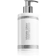 Mydła - Vivian Gray White Crystals Mydło Z Dozownikiem 250 ml - miniaturka - grafika 1
