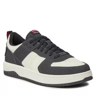 Półbuty męskie - Sneakersy Hugo Kilian Tenn 50513294 Anthracite 010 - miniaturka - grafika 1