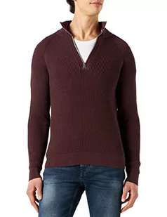 s.Oliver Sweter męski, fioletowy, XXL, fioletowy, XXL - Swetry męskie - miniaturka - grafika 1