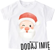 Koszulki dla dziewczynek - Koszulka z imieniem na mikołajki dla dziecka MIKO1 - miniaturka - grafika 1