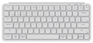 Keychron B1 Pro Ultra Slim Bluetooth Ivory White - Klawiatury - miniaturka - grafika 2