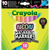 Szkolne artykuły papiernicze - Markery Crayola Zmywalne: Zestaw zmywalnych markerów - 10 szt. - miniaturka - grafika 1