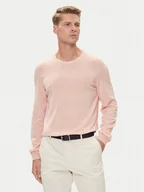 Swetry męskie - BOSS Sweter Leno-P 50468239 Różowy Slim Fit - miniaturka - grafika 1