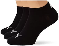 Skarpetki damskie - PUMA Damskie skarpety do sneakersów, proste (3 sztuki), czarny, 47-49 EU - miniaturka - grafika 1