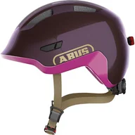 Kaski rowerowe - ABUS Smiley 3.0 Ace LED Royal Fioletowy dla Dzieci ( S) - miniaturka - grafika 1