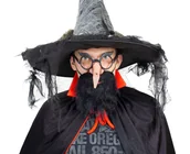 Dodatki do strojów karnawałowych - GoDan Okulary party "Nos Czarownicy" GODAN OKBJ-YH - miniaturka - grafika 1