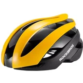 Kaski rowerowe - Kask rowerowy Rockbros 10110004006 rozmiar M - żółto-czarny - miniaturka - grafika 1