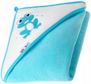 Okrycia kąpielowe dla dzieci - Akuku, Okrycie kąpielowe/Ręcznik kapturek, 100x100 cm - miniaturka - grafika 1