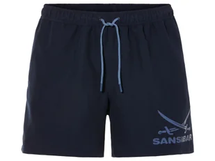 SANSIBAR Szorty kąpielowe męskie (Sansibar/ granatowy, 6/L) - Kąpielówki męskie - miniaturka - grafika 1