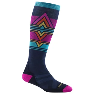 Damskie podkolanówki Darn Tough Echo Otc Rozmiar skarpet: 41-42,5 / Kolor: różowy/niebieski - Skarpetki męskie Damskie podkolanówki Darn Tough Echo Otc Rozmiar skarpet: 41-42,5 / Kolor: różowy/niebieski - Skarpetki męskie - miniaturka - grafika 1