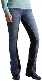 Spodnie damskie - USG United Sportproducts Germany damskie spodnie jodhpur"Medina", pełne obszycie, denim/czarne, 34 10100012-269-034_269_34 - grafika 1
