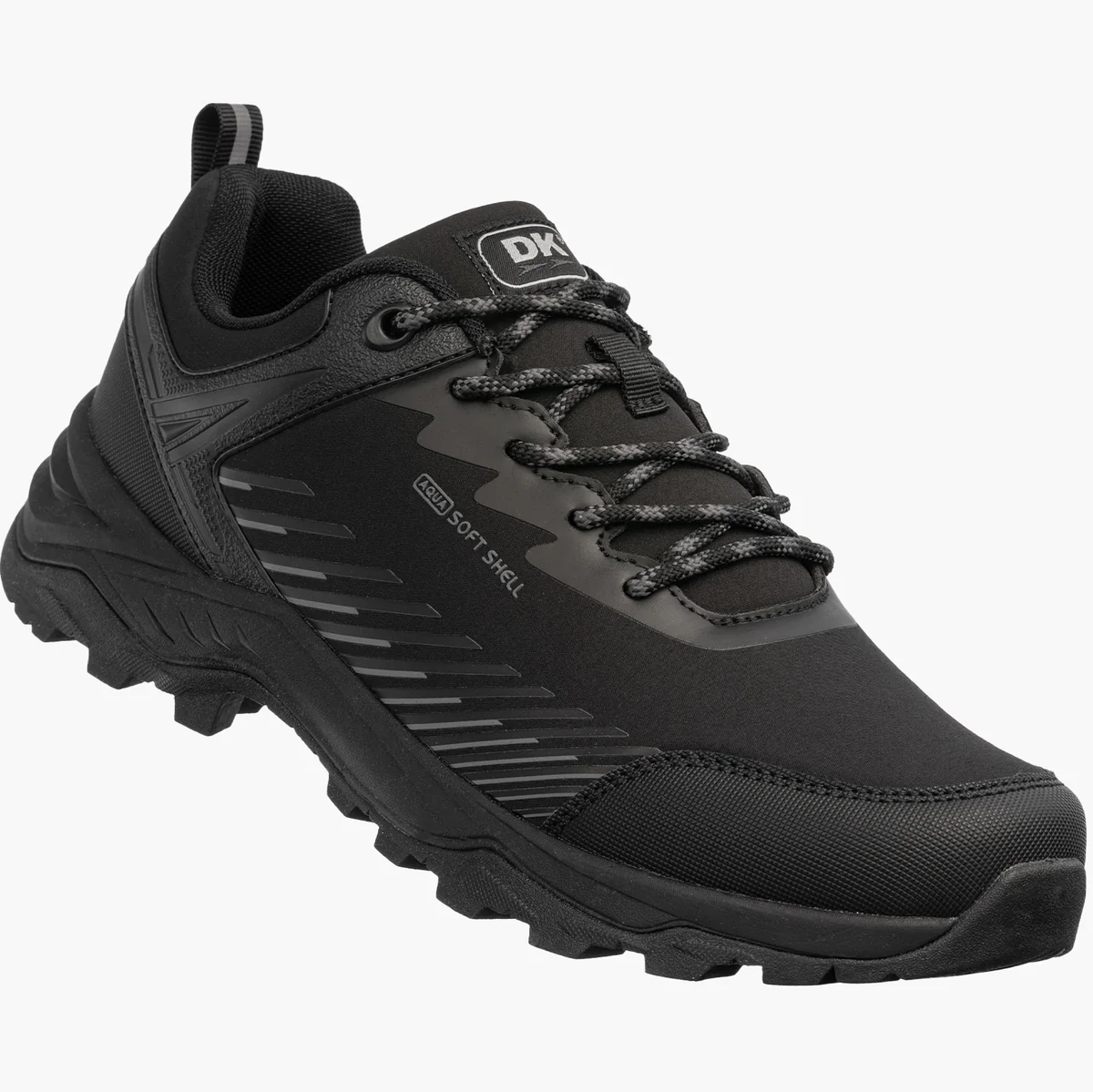 Buty Trekkingowe Męskie DK Softshell Sportowe Wodoodporne Czarne 43