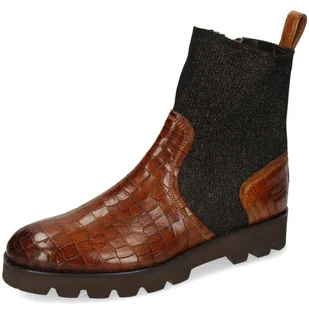 Melvin & Hamilton Botki damskie Sally 157, brązowy, 41 EU Schmal - Botki damskie - miniaturka - grafika 1