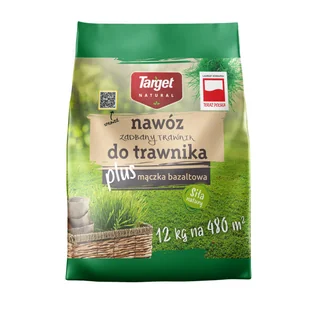Target Nawóz do trawnika z mączką bazaltową 12kg Zadbany trawnik - Nawozy ogrodnicze - miniaturka - grafika 1