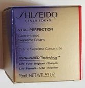 Kremy do twarzy - Shiseido Vital Perfection Supreme skoncentrowany krem do twarzy 15 ml - miniaturka - grafika 1