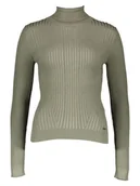 Swetry damskie - Pepe Jeans Golf w kolorze khaki - miniaturka - grafika 1