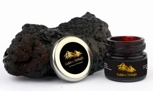 Mumio Shilajit Golden, Himalajskie 100% czyste JAKOŚĆ PREMIUM, 10g - Witaminy i minerały - miniaturka - grafika 1