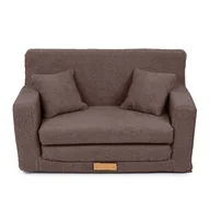 Zestawy mebli dla dzieci - Rozkładana Sofa Piankowa Dziecięca - Baranek Czekoladowy - miniaturka - grafika 1