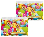 Papier toaletowy - Papier toaletowy 24R MIŚKI 2W MIX - 48 Rolek - miniaturka - grafika 1