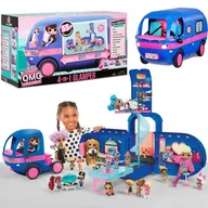 Lalki dla dziewczynek - L.O.L Surprise kamper 4-in-1 Glamper (new color) - miniaturka - grafika 1