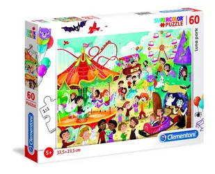 Clementoni Puzzle 60 elementów Luna Park - Puzzle - miniaturka - grafika 1