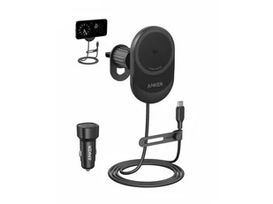 ANKER MagGo Qi2 15W czarna B2932G11 - Ładowarki do telefonów - miniaturka - grafika 1