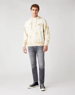 MĘSKA BLUZA WRANGLER HOODIE PAPYRUS W6E1HAXME 112130725 - Wrangler - Bluzy męskie - miniaturka - grafika 1