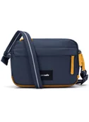 Torby męskie - Antykradzieżowa torba na ramię Pacsafe Go Anti-Theft Crossbody Bag - coastal blue - miniaturka - grafika 1