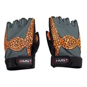 Rękawice do ćwiczeń - HMS RĘKAWICZKI DO ĆWICZEŃ POMARAŃCZ-SZAR ROZM M 17-63-226 - miniaturka - grafika 1