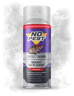 NO-PEST Środek na ćmianki, muchy, komary w domu NO PEST 4Insect Bomb 400ml. - Zwalczanie i odstraszanie szkodników - miniaturka - grafika 1