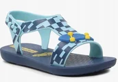 Sandały damskie - Ipanema Sandały Chłopięce Niebieskie Na Lato 22 Jon - miniaturka - grafika 1
