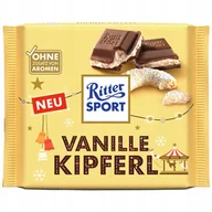 Słodkie kremy i masła - Ritter Sport Ciasteczko Waniliowe Kipferl z Niemiec - miniaturka - grafika 1