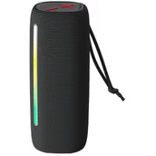 Głośniki przenośne - Forever BS-20 LED Czarny - miniaturka - grafika 1