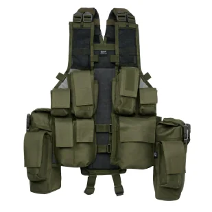 Kamizelka taktyczna BRANDIT Tactical Vest - Oliwkowa - Odzież taktyczna i umundurowanie - miniaturka - grafika 1