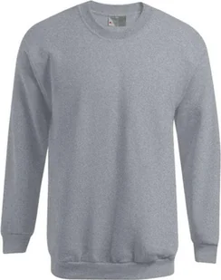 Sweter męski 100 / Pullover - Kolor: Sportowy szary (wrzosowy) - Rozmiar: 4XL - Swetry męskie - miniaturka - grafika 1