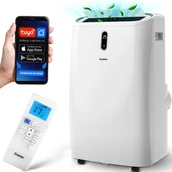 Klimatyzatory - Cronos Klimatyzator przenośny cichy OL-BKY47-A012B 4,7kW Pilot i akcesoria - miniaturka - grafika 1