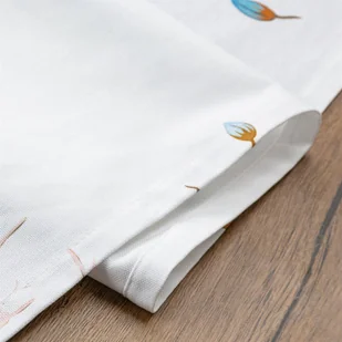 Serweta 30 x 40 Natu5 Komplet 4 szt Biały+Ziel - Obrusy i serwetki - miniaturka - grafika 5
