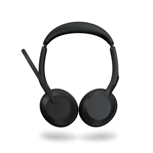 Jabra Evolve2 55 Link380a UC Stereo bezprzewodowy stereofoniczny zestaw słuchawkowy z USB-A - Sprzęt konferencyjny i radiowęzłowy - miniaturka - grafika 1