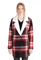 Swetry damskie - Kaporal Kardigan damski Xoul, Czerwony i czarny, S - miniaturka - grafika 1