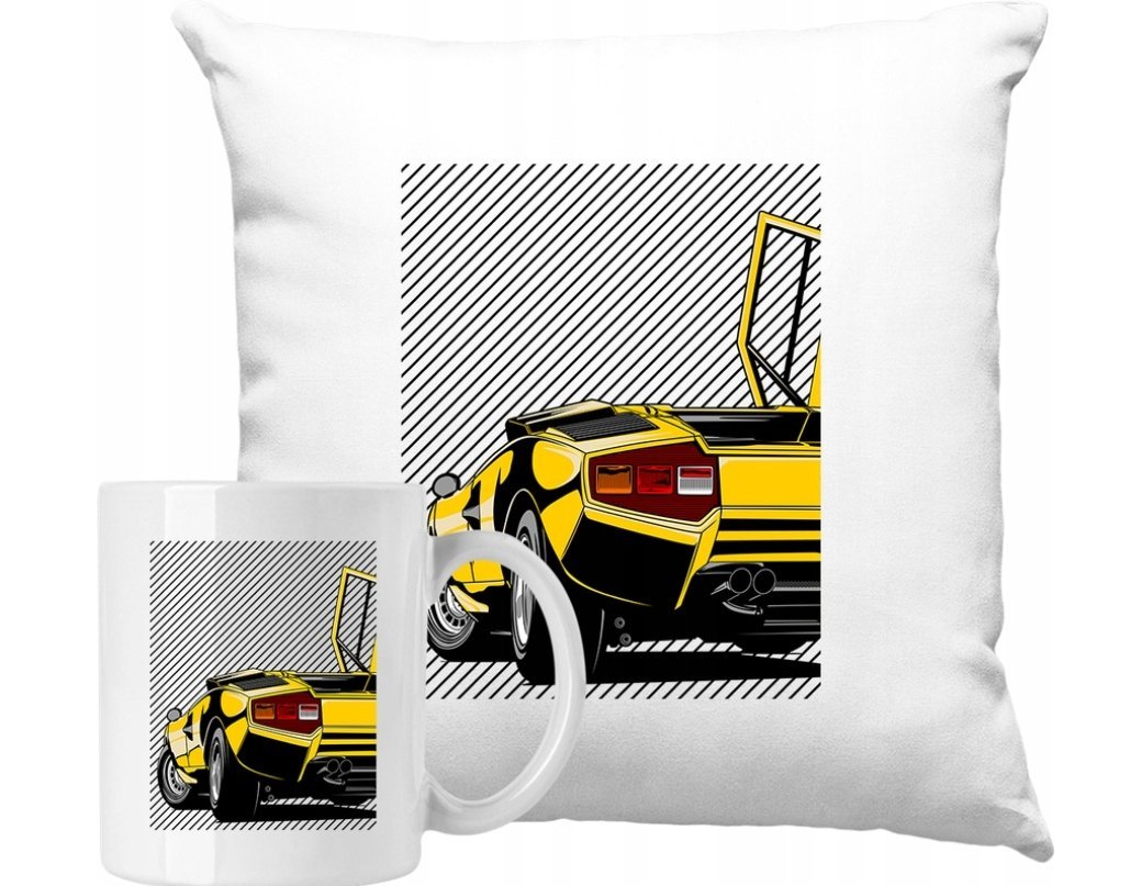 ZESTAW PODUSZKA + KUBEK Auto Samochód Motoryzacja Jdm Pomysł Na Prezent #6